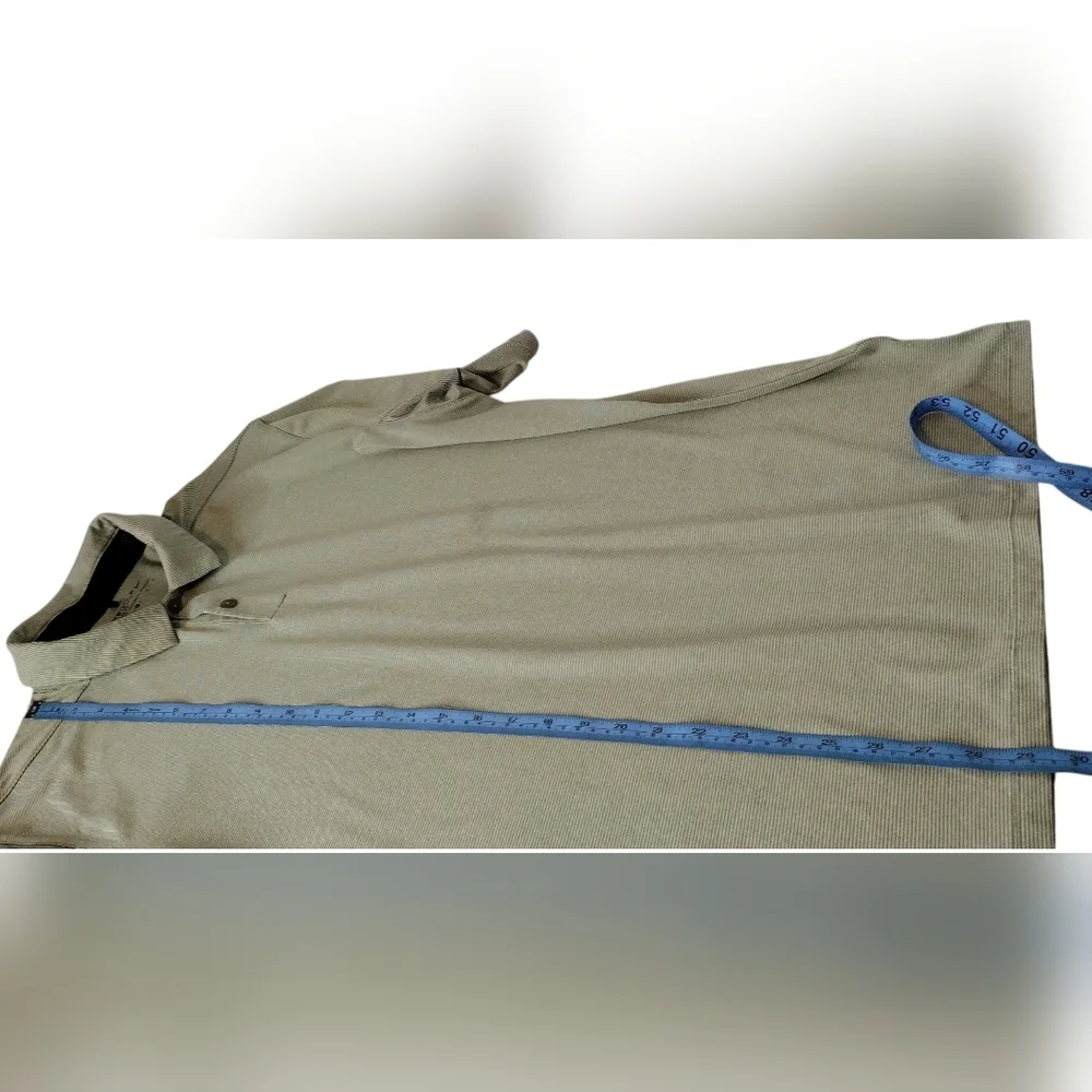 Nike Standard Fit Men’s Light Olive Green Golf Athletic Polo Shirt Sz L
